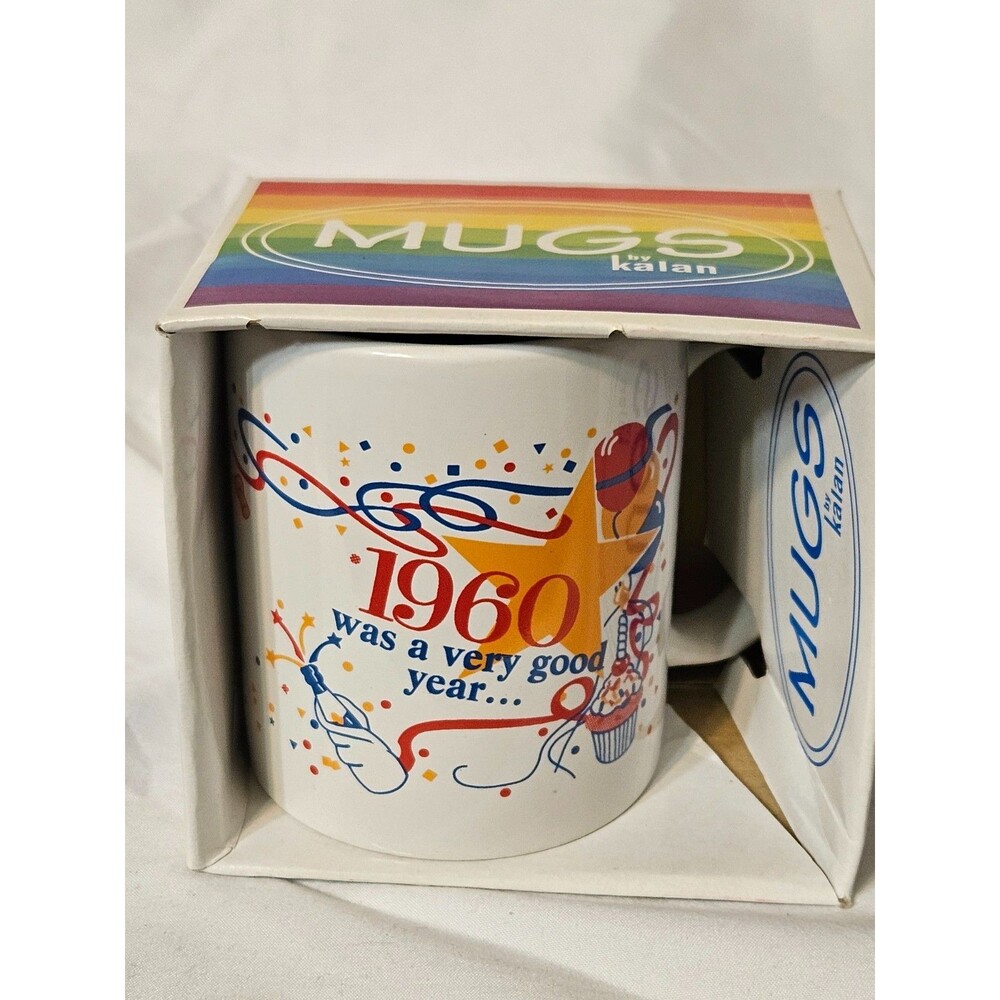 Coffee Mug‎ by Kalan: 1960 was a very good year .